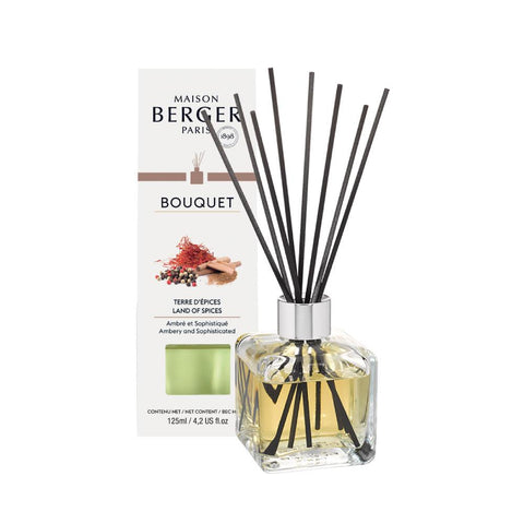 Bouquet Cube con bastoncini - Terre d'Epices 125 ml