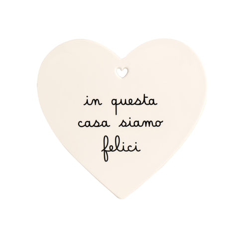 sottopentola cuore in questa casa siamo felici