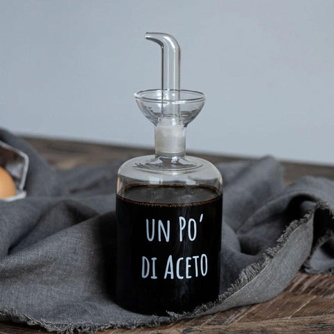 Bottiglia aceto decoro Un Po' Di Aceto 350 ml
