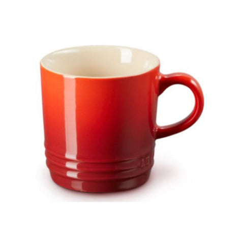 Tazza cappuccino London in gres vetrificato ciliegia 200 ml