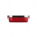 Le creuset lunch box on the go 900ml ciliegia