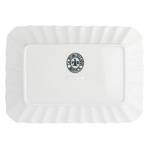 Vassoio Rettangolare, Ducale - Porcellana, 20x13 cm