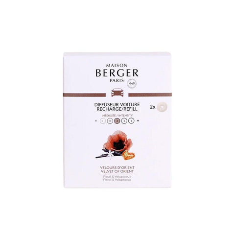 Ricariche per diffusore auto 2pz - velours d'orient