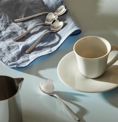 Set di 4 cucchiaini da caffè Big Love