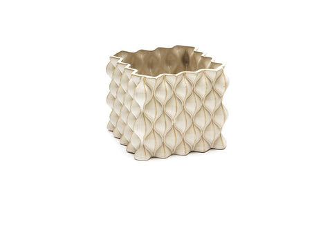 CASPO' CERAMICA WAVES D18 H15 BIANCO