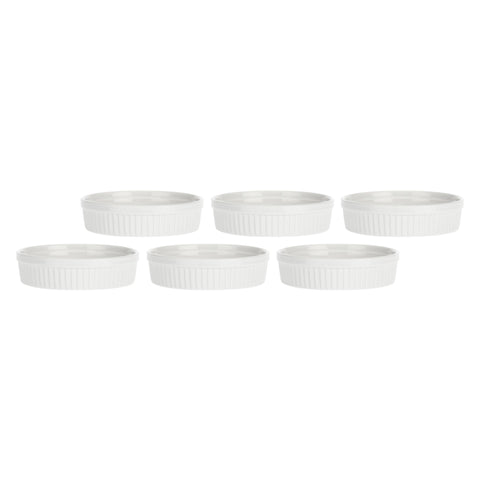 Teglia Crema Catalana e Flan Arezzo set 6 pz