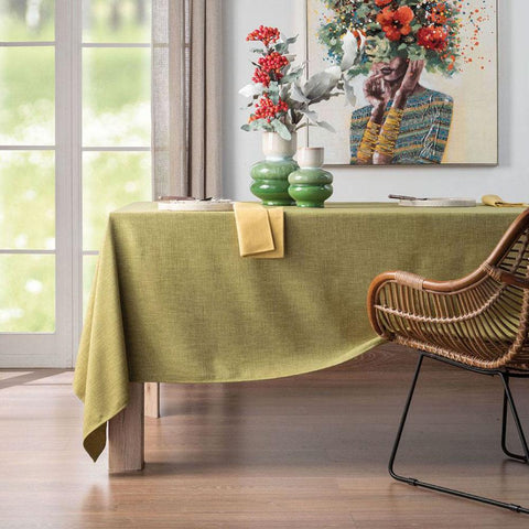 Tovaglia Cardamomo antimacchia 155x155 cm - 4 posti