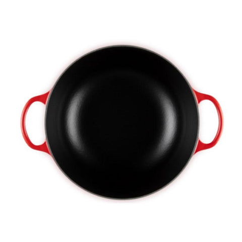 Marmitta Evolution in ghisa vetrificata ciliegia Ø 26