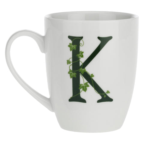 Mug con lettera 'K' Atupertu