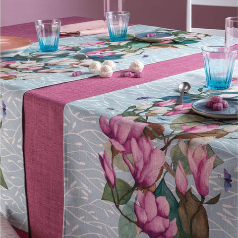 Runner Magnolia antimacchia 155 x 50 cm 1TX401.50 X L'Oca Nera 