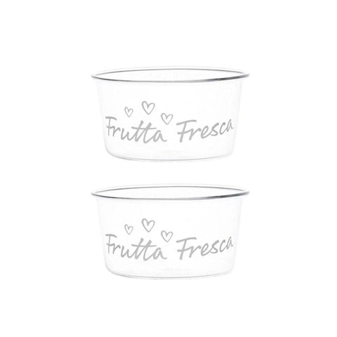 Set 2 Coppette frutta - Frutta Fresca