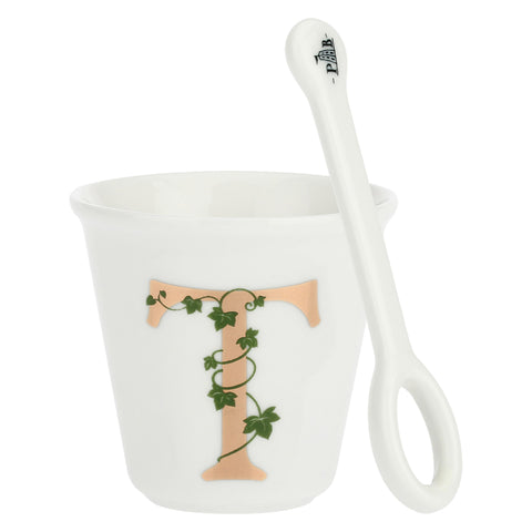 Gift box Bicchierino 'T' con cucchiaino Unico