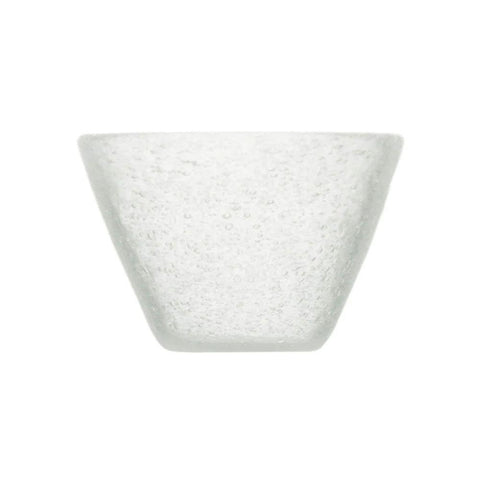 000723 - SMALL BOWL - WHITE TRANSP.