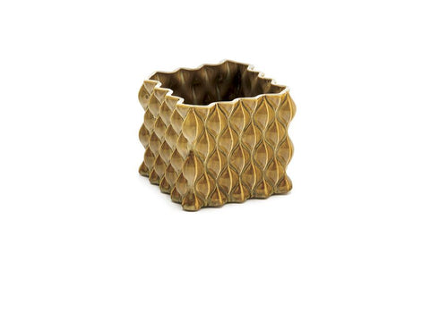 CASPO' CERAMICA WAVES D18 H15 CARAMELLO