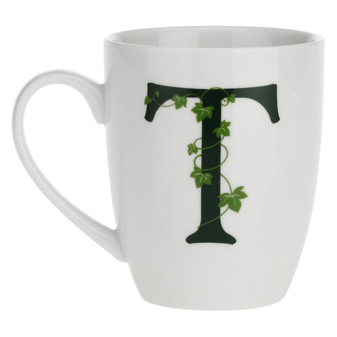Mug con lettera 'T' Atupertu
