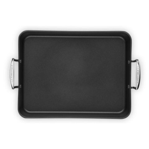 Arrostiera rettangolare in alluminio antiaderente Ø 35