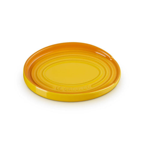 Poggiamestolo ovale in gres vetrificato nectar 15 cm