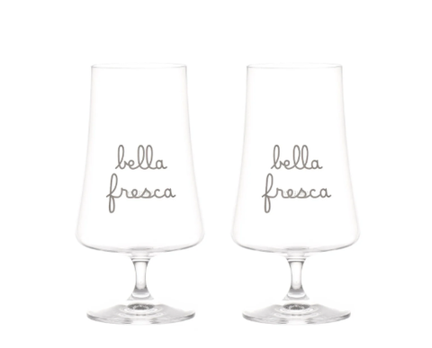set 2calici "bella fresca " 55cl