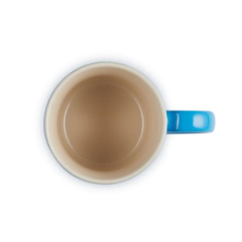 Tazza Espresso London in gres vetrificato azure blu 100 ml