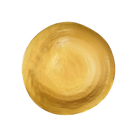 Mediterraneo Piatto Fondo in Gres Giallo