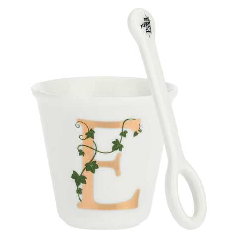 Gift box Bicchierino 'E' con cucchiaino Unico