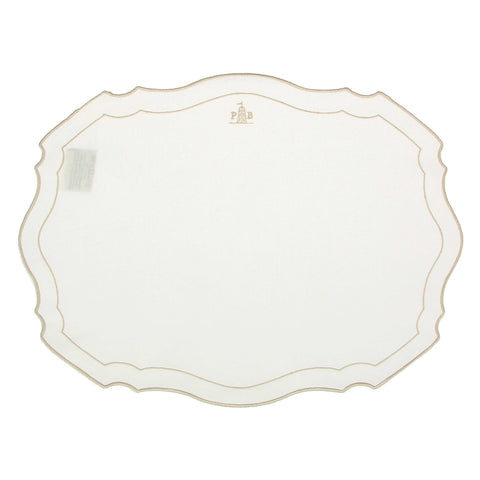 Tovaglietta sagomata Avorio Ammanto