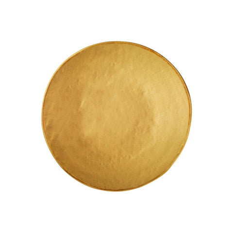 Mediterraneo Piatto Dessert in Gres Giallo