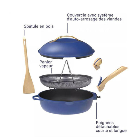 Padella La Favolosa stufa zaffiro Ø 28