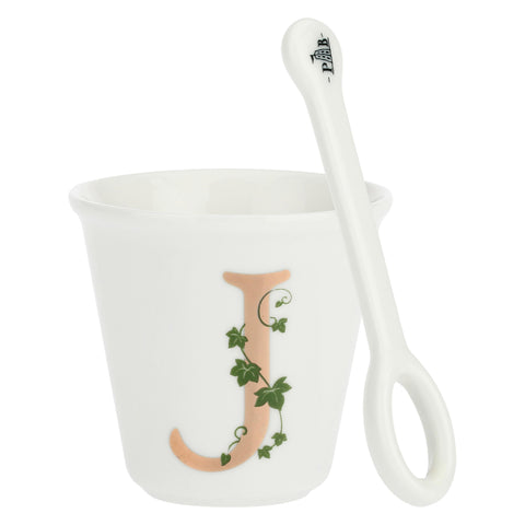 Gift box Bicchierino 'J' con cucchiaino Unico