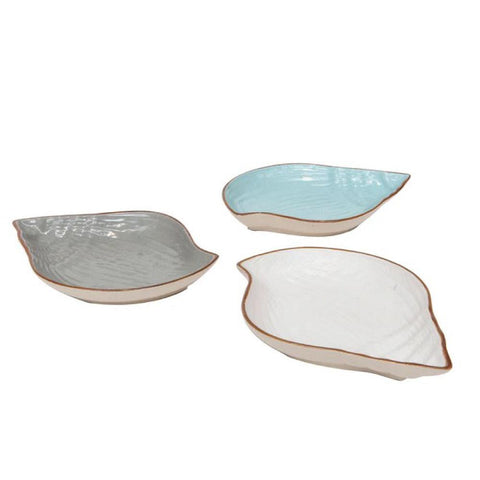 Mediterraneo Ciotola Conchiglia 3 Colori Assortiti