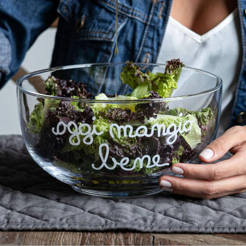 Insalatiera decoro Oggi Mangio Bene