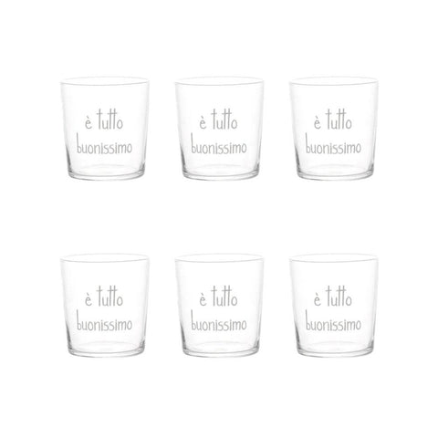 Bicchiere acqua E' tutto buonissimo