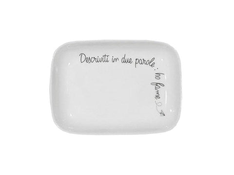 gli onesti piatto rettangolare 15x10