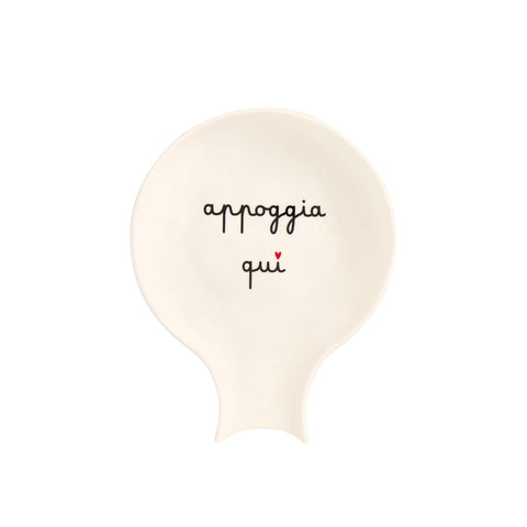 Poggiamestolo appoggia qui