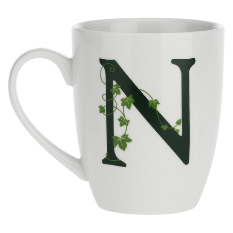 Mug con lettera 'N' Atupertu
