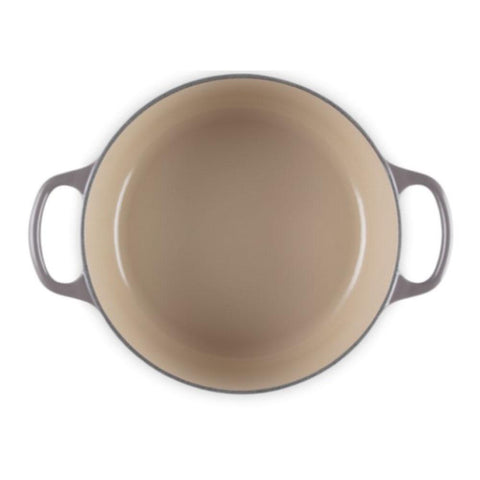 Cocotte rotonda Evolution in ghisa vetrificata flint Ø 24