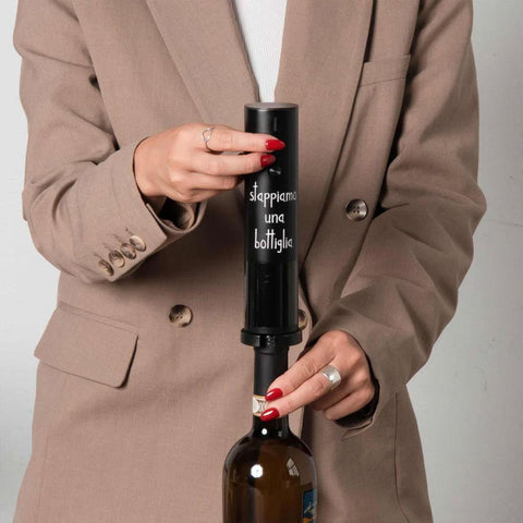 Apribottiglie elettrico "Stappiamo una bottiglia"