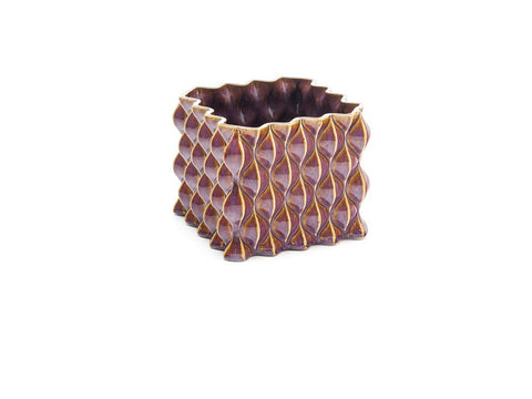 CASPO' CERAMICA WAVES D18 H15 PURPLE