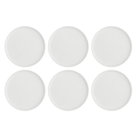 Set 6 Piatti Tesi Ø17 cm Essenziale Gourmet