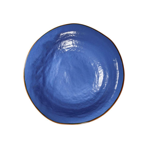 Mediterraneo Piatto Fondo in Gres Blu