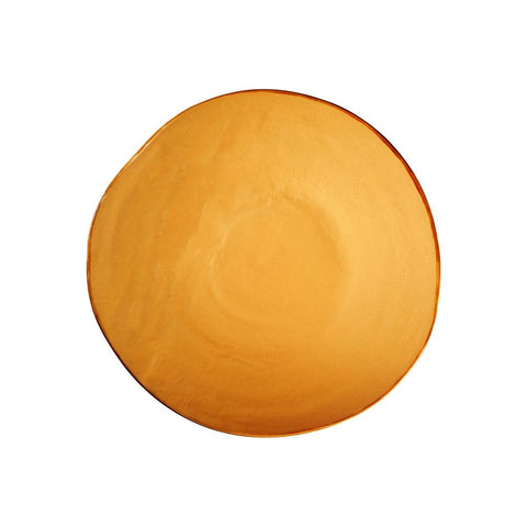 Mediterraneo Piatto Piano in Gres Giallo