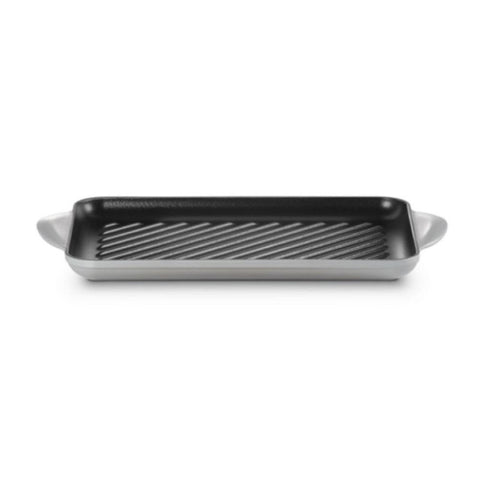 Grill rettangolare Tradition in ghisa vetrificata mist grey 32 cm