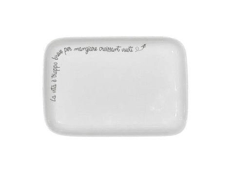 gli onesti piatto rettangolare 22x15