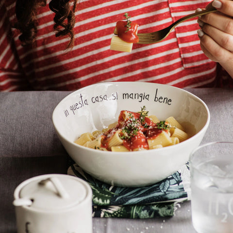 Insalatiera In questa casa si mangia bene da Simple Day