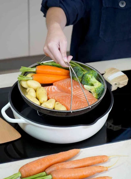 La favolosa padella 28 cm  blu (zaffiro) cookut