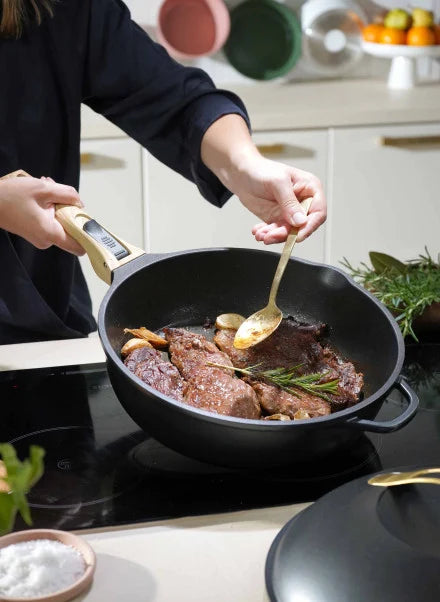 La favolosa padella 28 cm  blu (zaffiro) cookut