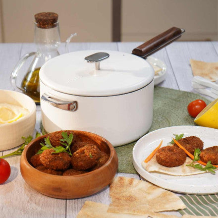 Meravigliosa pentola in acciaio inossidabile 16 cm bianco (polaire) cookut