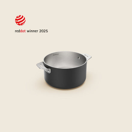 Meravigliosa pentola in acciaio inossidabile 16cm nero (grafite) cookut