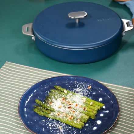 Meravigliosa padella in acciaio inossidabile 28 cm mirtillo cookut