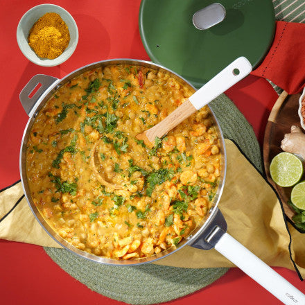 Meravigliosa padella in acciaio inossidabile 28cm bianco (polaire) cookut